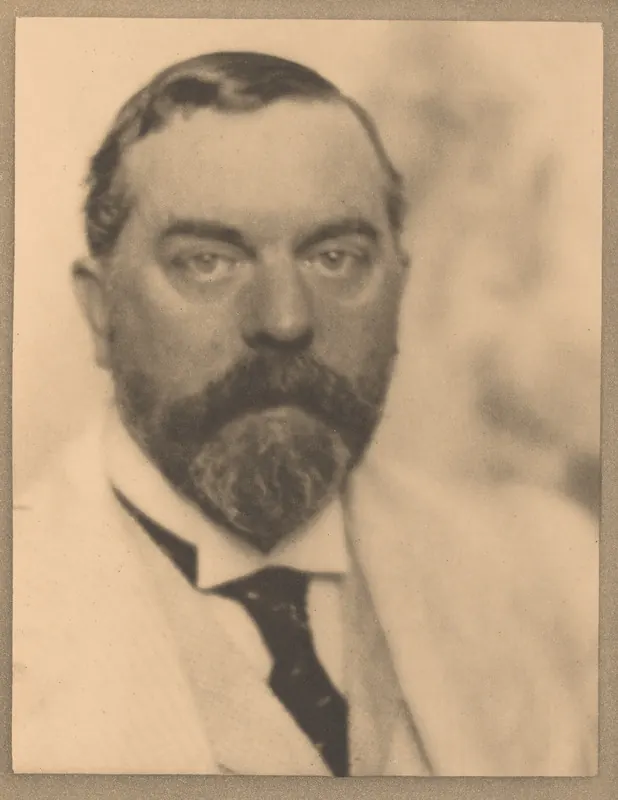 Alvin Langdon Coburn. Photographic portrait, 12 January 1907.