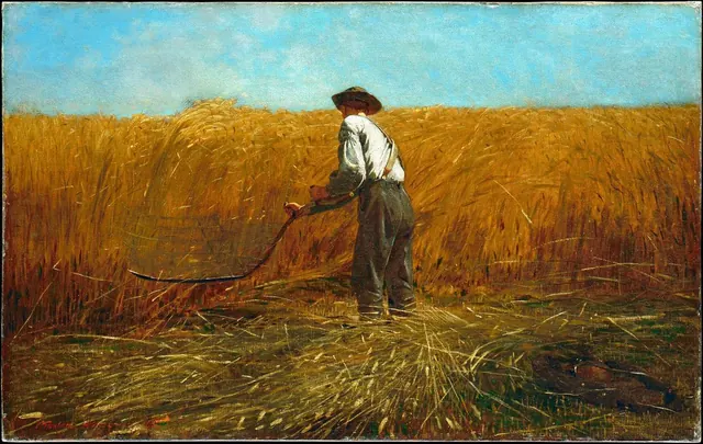 The Veteran in a New Field — Winslow Homer