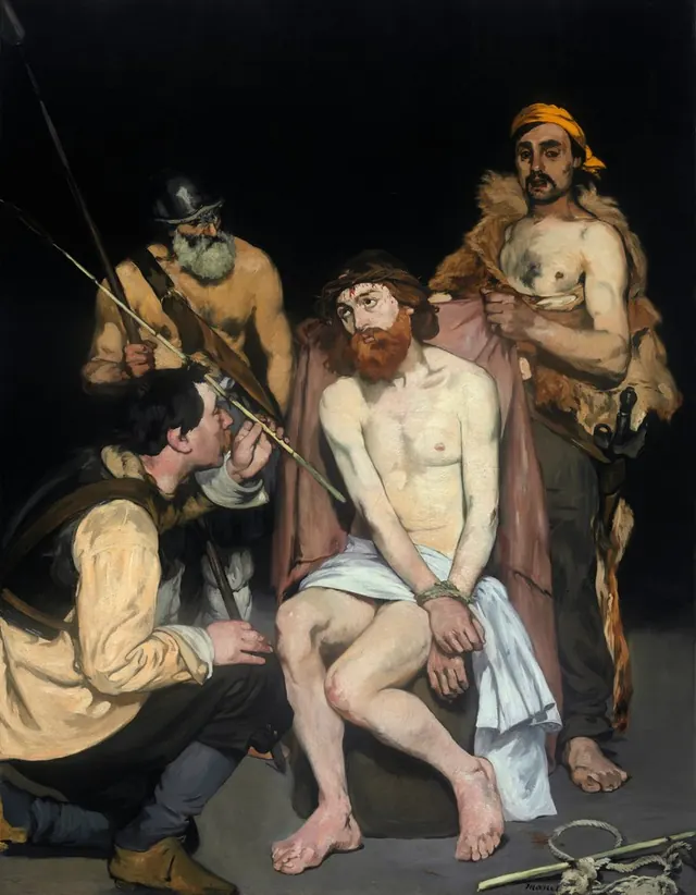 Jesus Mocked by the Soldiers — Édouard Manet