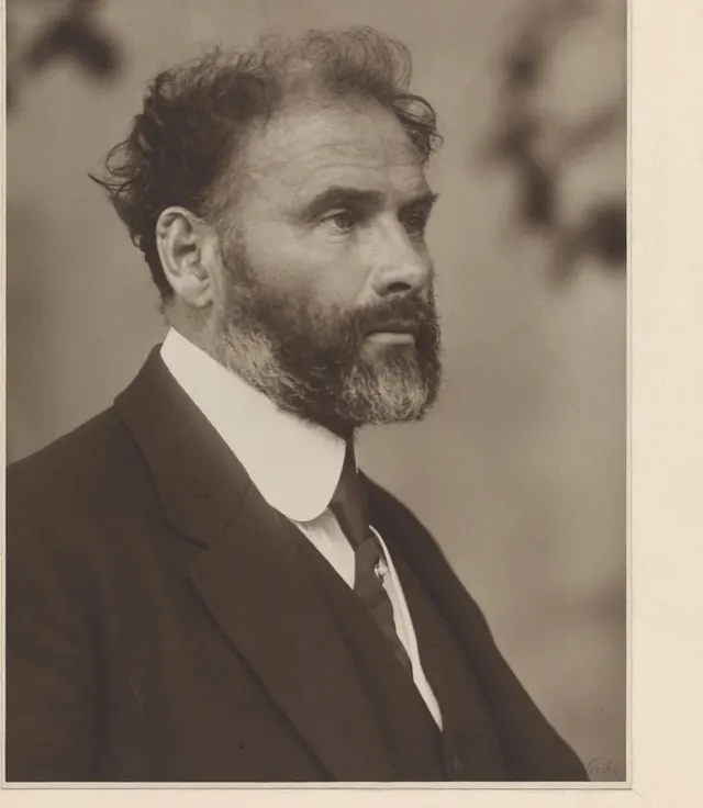 Moriz Nähr. Photographic portrait, about 1916.