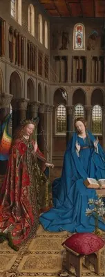 The Annunciation — Jan van Eyck