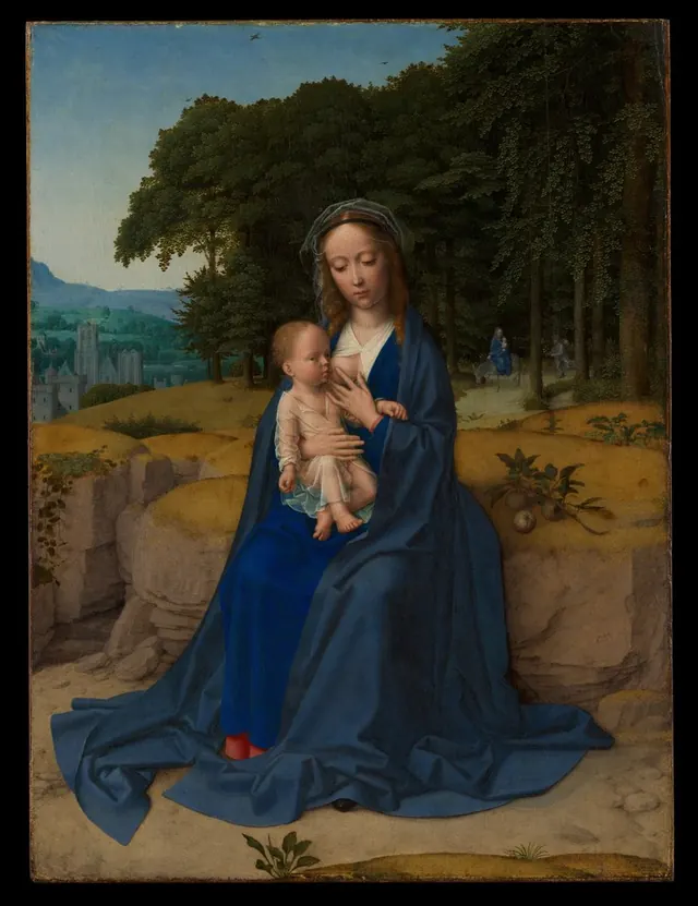 The Rest on the Flight into Egypt — Gerard David
