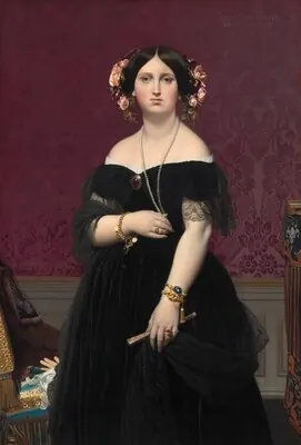 Madame Moitessier — Jean Auguste Dominique Ingres