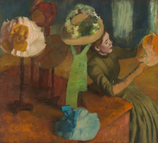 The Millinery Shop — Hilaire Germain Edgar Degas