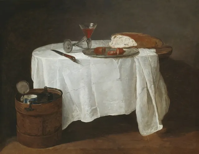The White Tablecloth — Jean Siméon Chardin