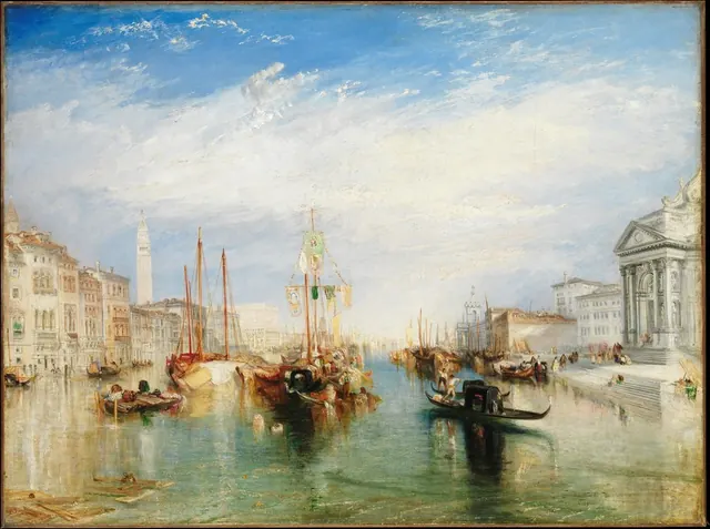 Venice, from the Porch of Madonna della Salute — Joseph Mallord William Turner