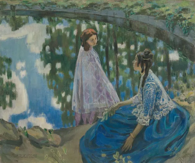 The Pond — Victor Borisov-Musatov