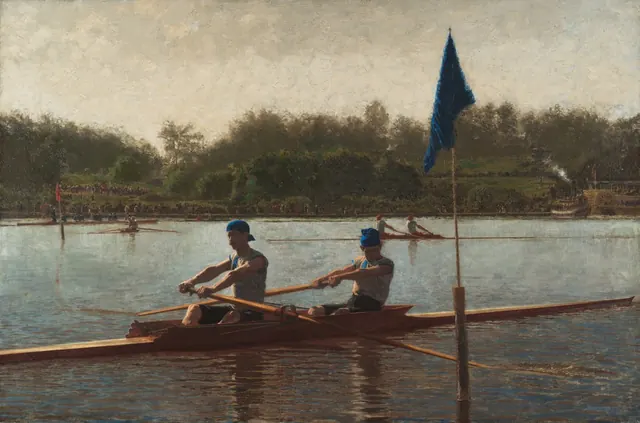 The Biglin Brothers Turning the Stake — Thomas Eakins
