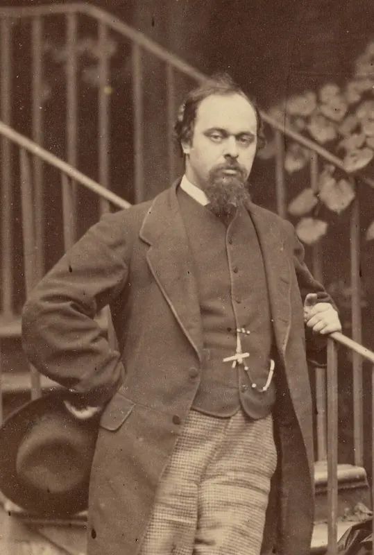 Lewis Carroll. Detail of a family photograph, 7 October 1863.