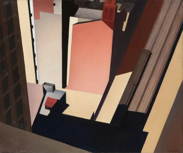 Church Street El — Charles Sheeler