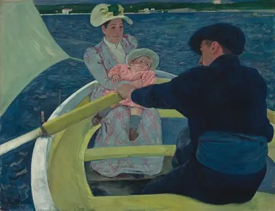 The Boating Party — Mary Cassatt