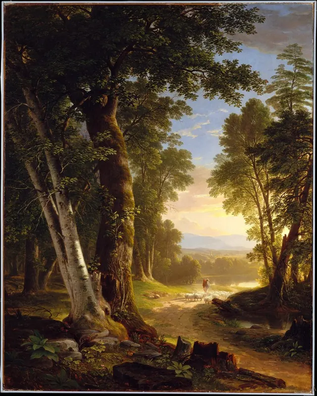 The Beeches — Asher Brown Durand