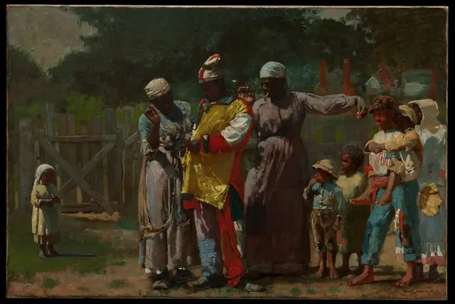 Dressing for the Carnival — Winslow Homer