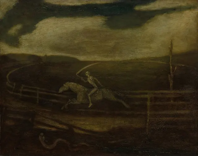 The Race Track (Death on a Pale Horse) — Albert Pinkham Ryder