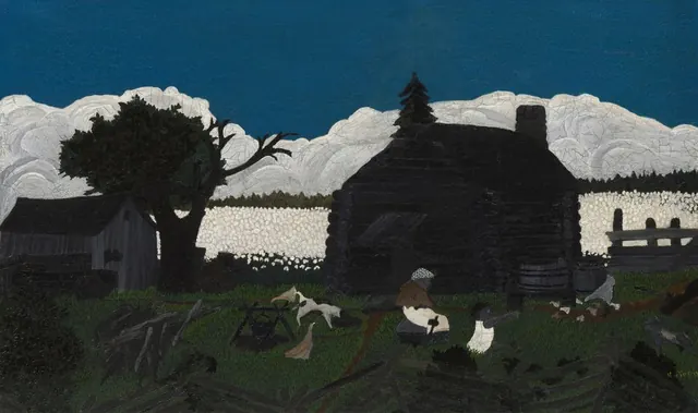 Cabin in the Cotton — Horace Pippin