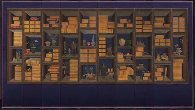 Books and Scholars’ Accoutrements — Yi Taek-gyun