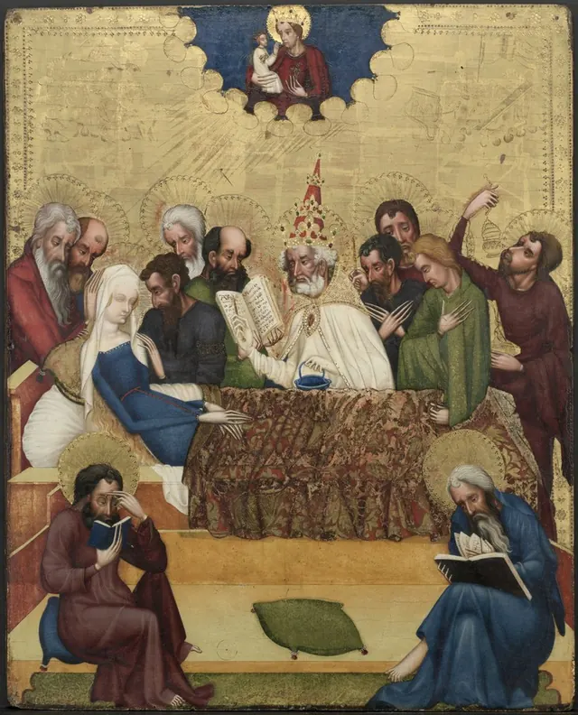Death of the Virgin — Master of Heiligenkreuz