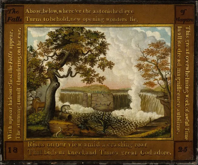 The Falls of Niagara — Edward Hicks