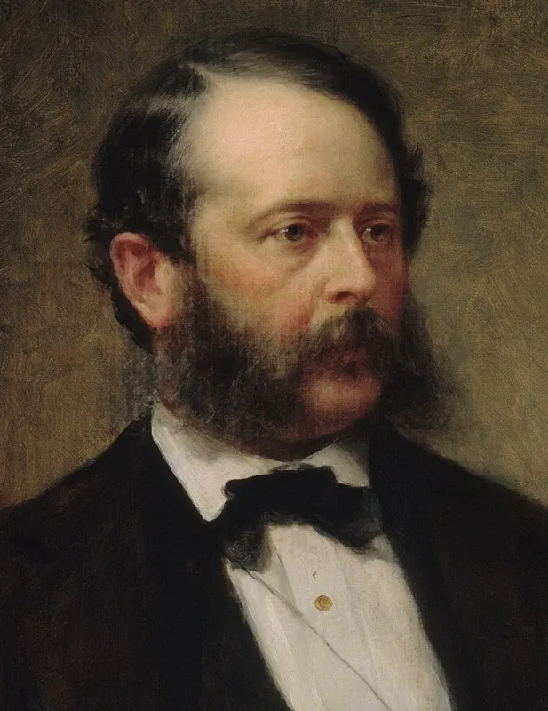 George Augustus Baker Jr. Posthumous portrait, 1875.