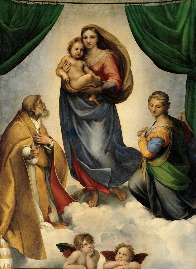 The Sistine Madonna — Raphael