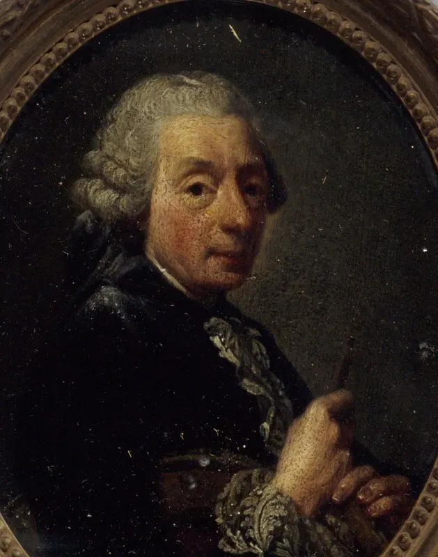Unidentified artist after Alexander Roslin. Second half of the 18th century.