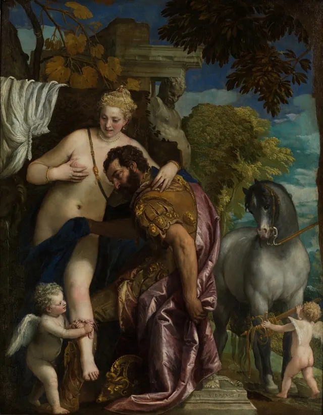 Mars and Venus United by Love — Paolo Veronese