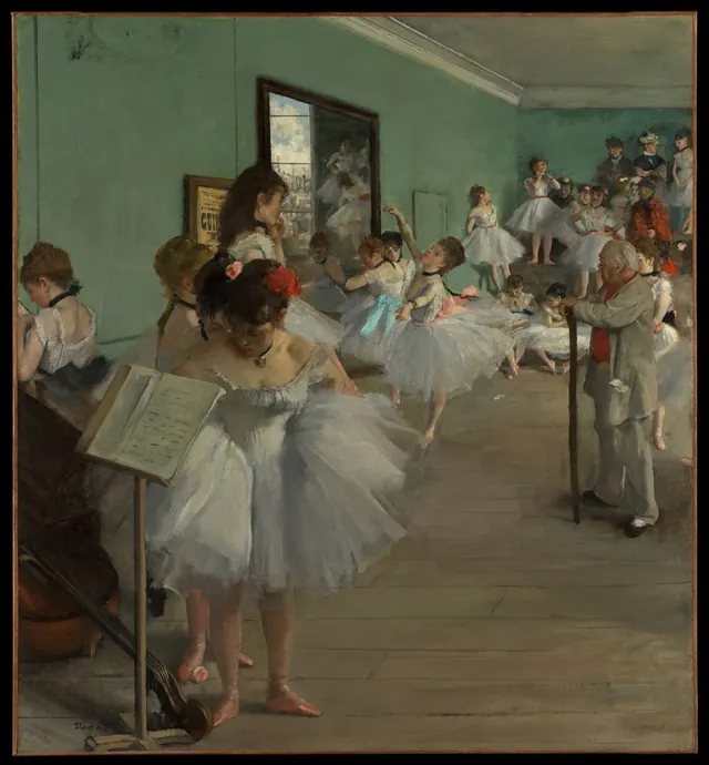 The Dance Class — Hilaire Germain Edgar Degas