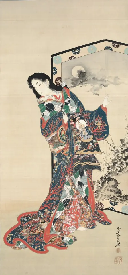 Hell Courtesan — Kawanabe Kyōsai