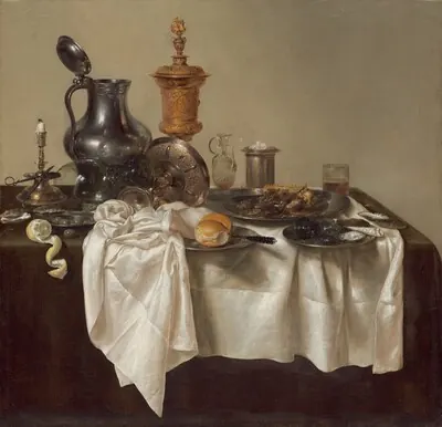 Banquet Piece with Mince Pie — Willem Claesz Heda