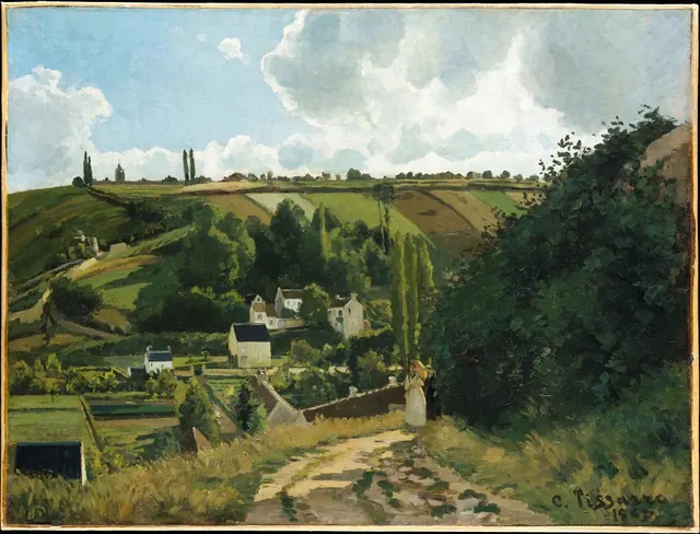 Jalais Hill, Pontoise — Camille Pissarro