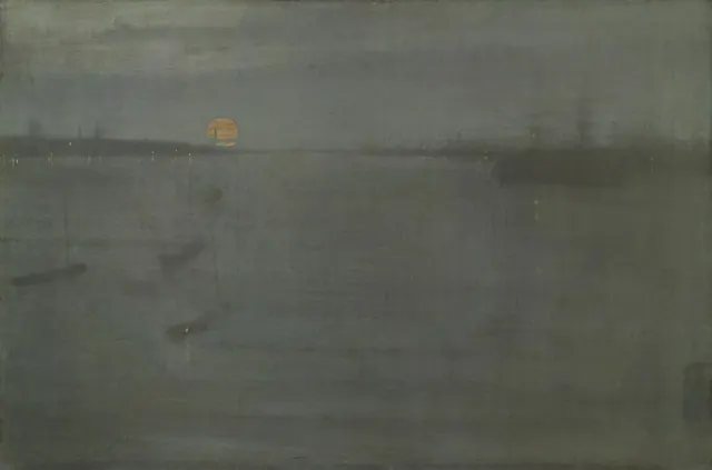 Nocturne: Blue and Gold—Southampton Water — James McNeill Whistler