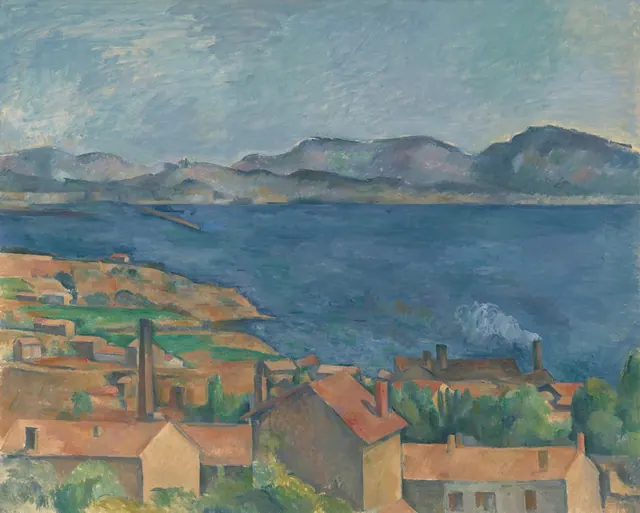 The Bay of Marseille, Seen from L'Estaque — Paul Cezanne