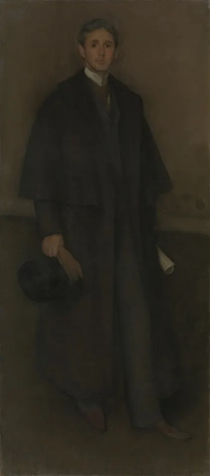 Arrangement in Flesh Color and Brown: Portrait of Arthur Jerome Eddy — James McNeill Whistler