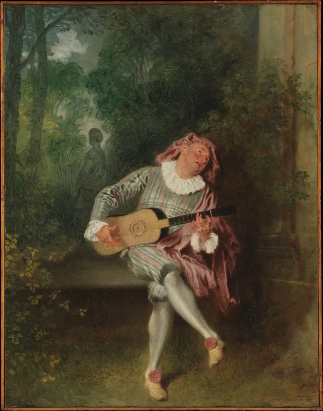 Mezzetin — Jean Antoine Watteau