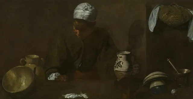 Kitchen Scene — Diego Velázquez