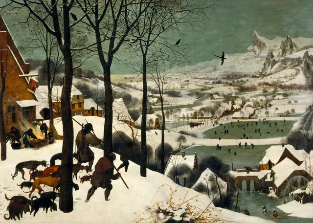 Hunters in the Snow (Winter) — Pieter Bruegel the Elder