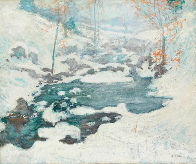Icebound — John Henry Twachtman