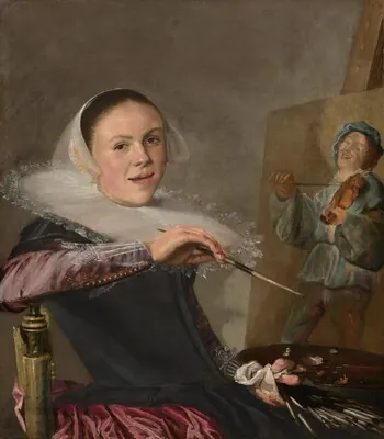 Self-Portrait — Judith Leyster