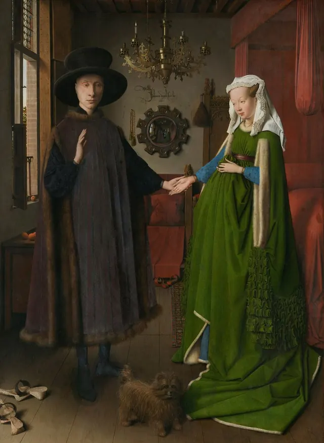 The Arnolfini Portrait — Jan van Eyck