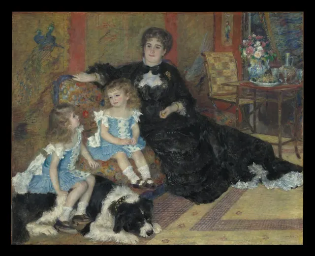 Madame Charpentier and Her Children — Pierre-Auguste Renoir