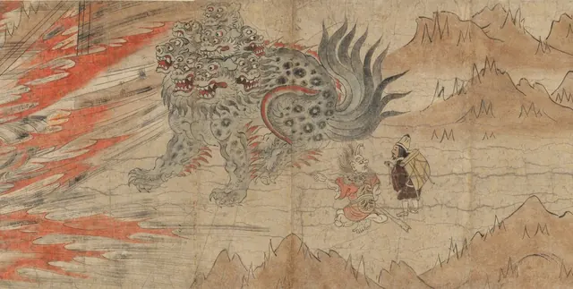 Illustrated Legends of the Kitano Tenjin Shrine (Kitano Tenjin engi emaki) — Unidentified Japanese painters