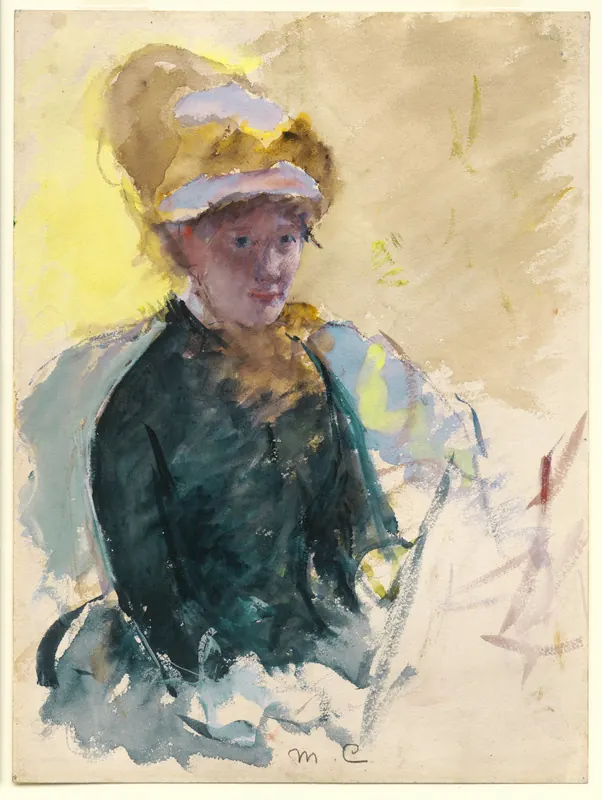 Self-Portrait, about 1880.