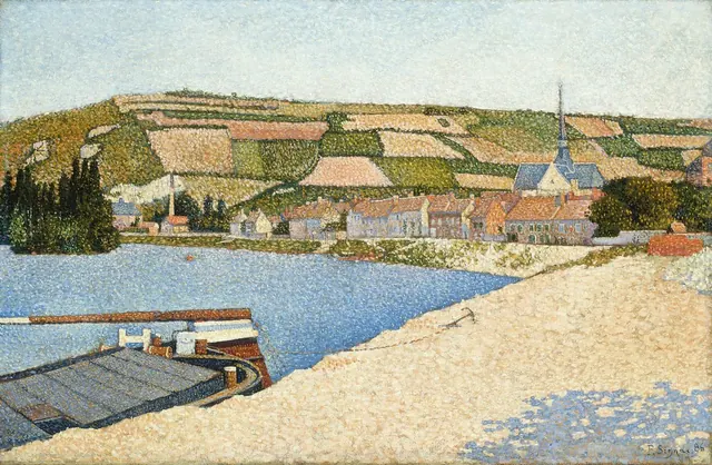 Les Andelys, Côte d'Aval — Paul Signac