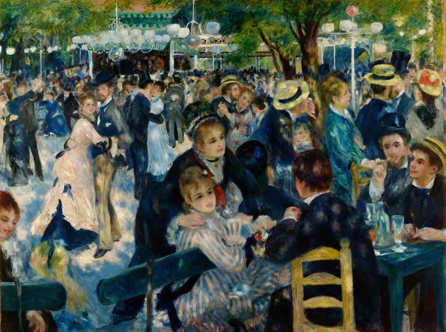 Dance at Le Moulin de la Galette — Pierre-Auguste Renoir