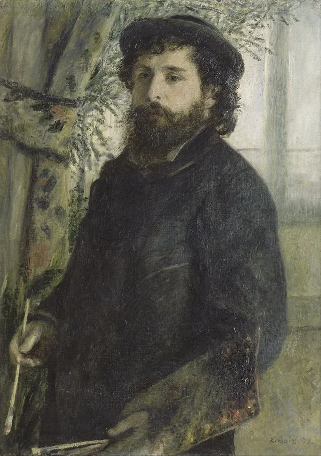 Pierre-Auguste Renoir. Claude Monet, 1875.
