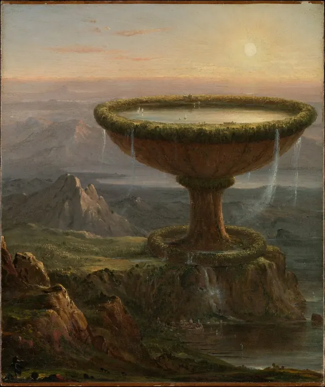 The Titan's Goblet — Thomas Cole